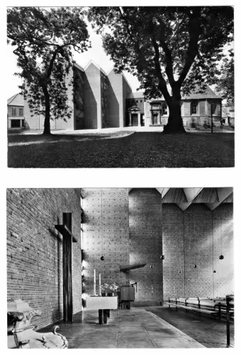 AK (2), Jever, Stadtkirche, um 1968