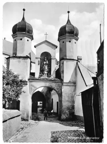 AK, Dillingen a. D., Marientor, 1958