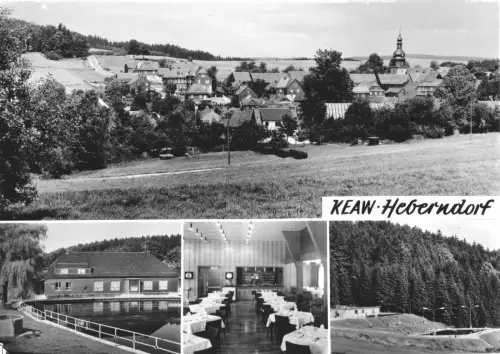 AK, Heberndorf b. Wurzbach, Betriebsferienheim des KEAW Berlin Treptow, 1985