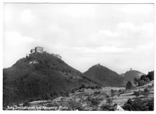 AK, Annweiler Pfalz, Burg Dreifaltigkeit, 1960