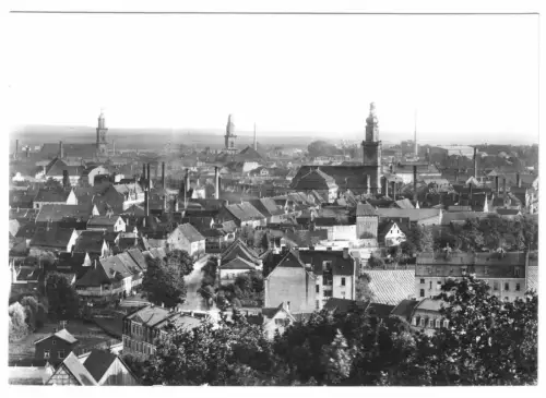 AK, Erlangen, Blick vom Burgberg 1904, Reprint, um 1970