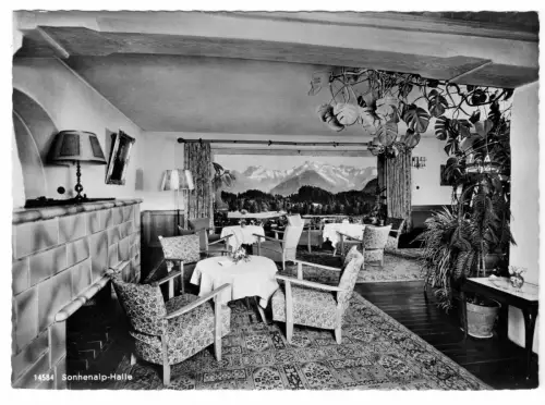 AK, Sonthofen Allgäuer Alpen, Moor- und Kneippbad "Sonnenalp", Halle, um 1960