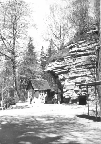 AK, Ehrenfriedersdorf, Erholungsgebiet Greifensteine, Aufgang, 1985