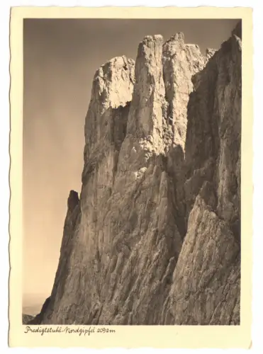 AK, Kirchdorf i. Tirol, Kaisergebirge, Predigtstuhl, Nordgipfel, 1942