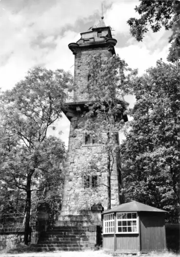 AK, Berggießhübel, Aussichsturm der Bergbaude auf der Panoramahöhe, 1978