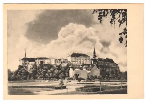 AK, Tallin, Estland, Totalansicht des Dombergs, um 1943