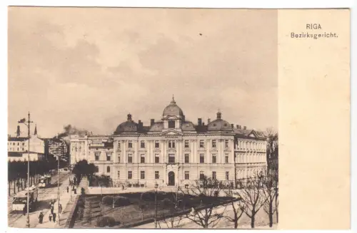 AK, Riga, Lettland, Bezirksgericht, 1917