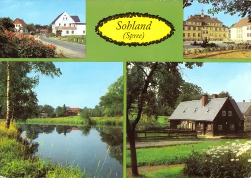 AK, Sohland Spree, vier Abb., 1983