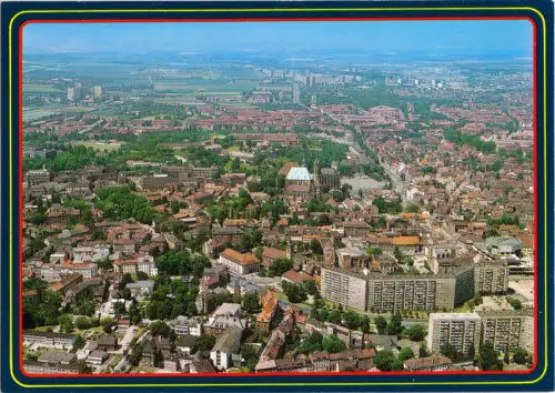 AK, Erfurt, Luftbildansicht, um 2001