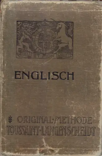 Brieflicher Sprach- und Sprechunterricht für ... Erwachsene - Englisch, 1908