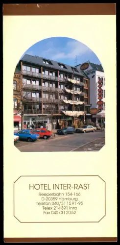 Prospekt, Hamburg, Hotel Inter-Rast, um 2000
