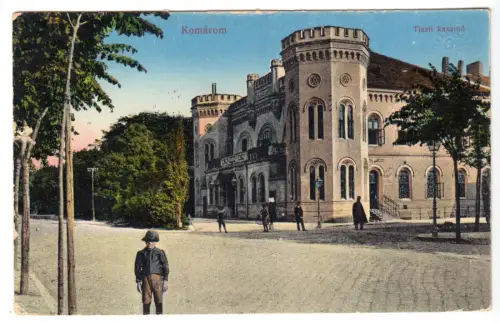 AK, Komárom, Ungarn, Tiszti kaszinó, um 1916