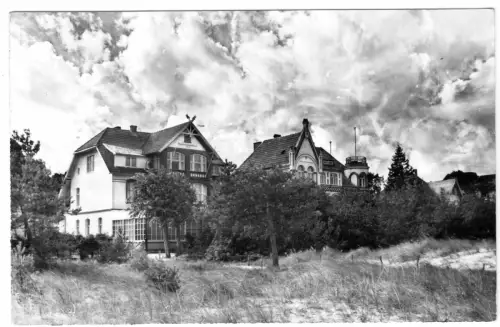 AK, Seebad Ahlbeck auf Usedom, Kindersanatorium "Klaus Störtebecker", 1960