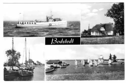 AK, Bodstedt Kr. Ribnitz-Damgarten, vier Abb., 1973