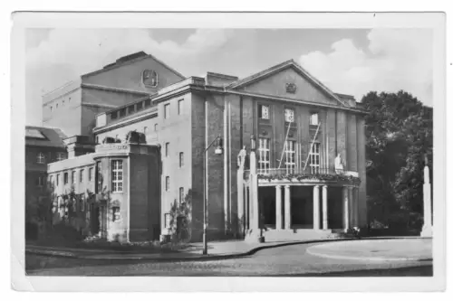 AK, Stralsund, Stadttheater, 1954