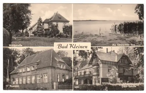 AK, Bad Kleinen, vier Abb., u.a. Post, 1960