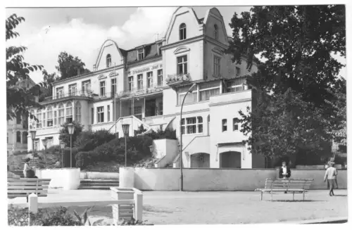 AK, Seebad Bansin auf Usedom, FDGB-Heim "Josef Orlopp", 1967