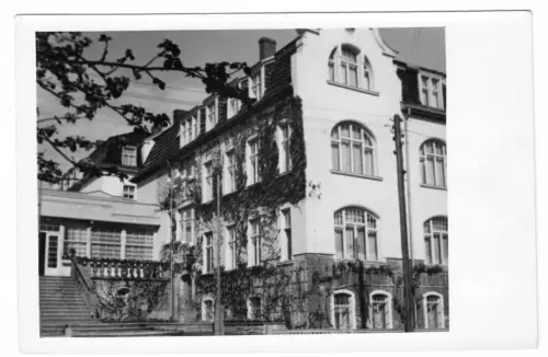AK, Seebad Bansin auf Usedom, Ferienobjekt, Echtfoto, Handabzug, um 1955