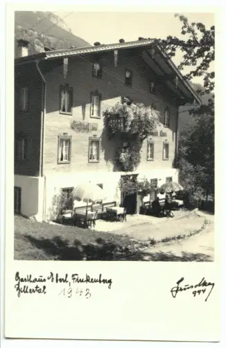 AK, Finkenberg im Zillertal, Tirol, Gasthaus Eberl, 1941
