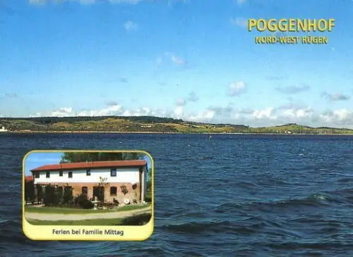 AK, Poggenhof ü. Schaprode Rügen, 2 Abb., ca. 1999