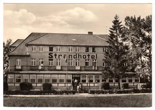 AK, Plau Meckl., Kr. Lübz, Strandhotel, 1967