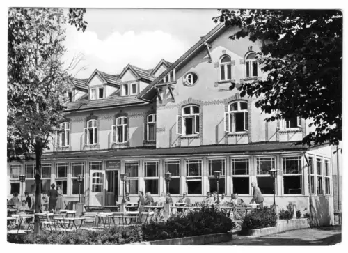 AK, Plau Meckl., Kr. Lübz, FDGB-Erholungsheim u. Restaurant "Waldheim", 1964