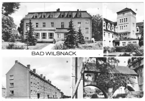 AK, Bad Wilsnack, vier Abb., 1981