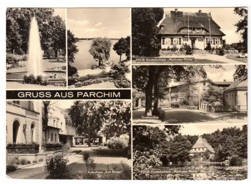 AK, Parchim, sechs Abb., 1970