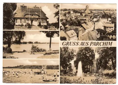 AK, Parchim, fünf Abb., 1966