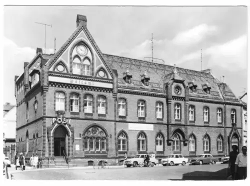 AK, Perleberg, Postamt, 1974