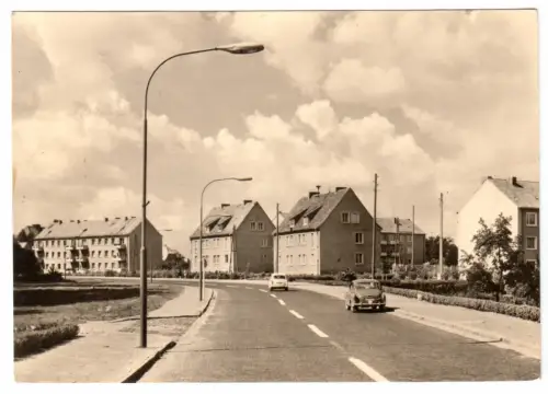 AK,   Sternberg Meckl., Wilhelm-Pieck-Ring, Version 1, 1968