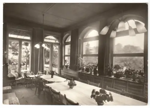 AK, Weimar, Hedwig-Pfeiffer-Haus, Veranda, 1973