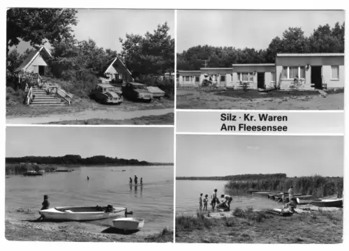 AK, Silz Kr. Waren Müritz, vier Abb., 1985