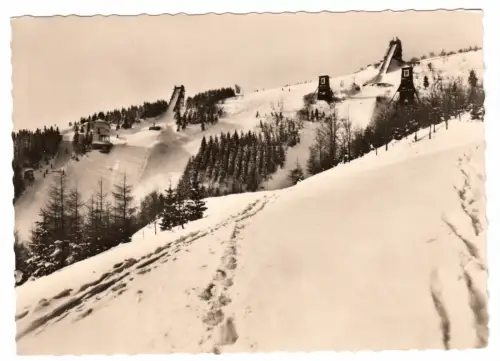 AK, Kurort Oberwiesenthal Erzgeb., Skistadion