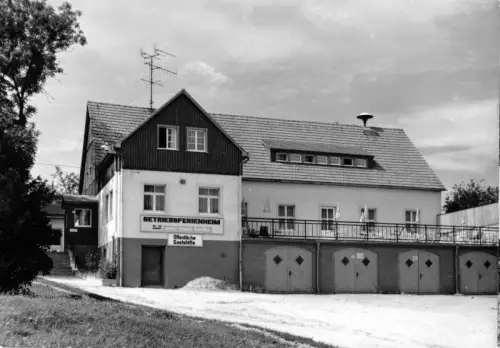 AK, Kleinhennersdorf Sächs. Schweiz, Ferienheim "auto trans berlin", 1978