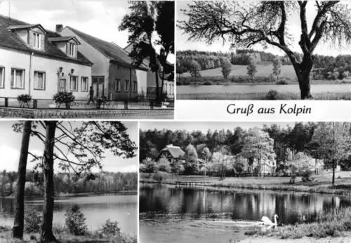 AK, Kolpin Kr. Fürstenwalde, vier Abb., 1978