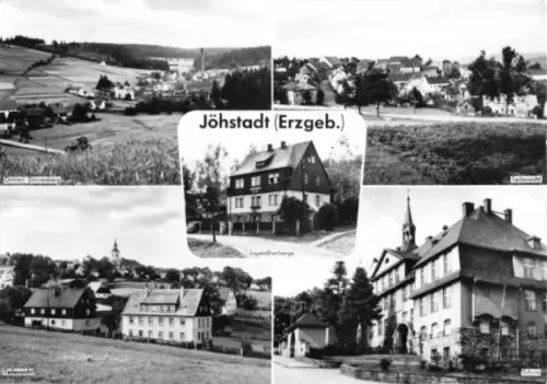 AK, Jöhstadt Erzgeb., fünf Abb., 1967