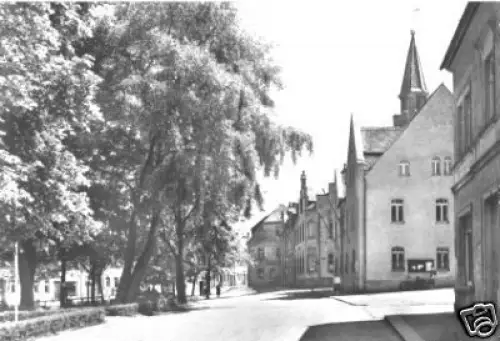 AK, Zöblitz Erzgeb., Am Marktplatz, 1978