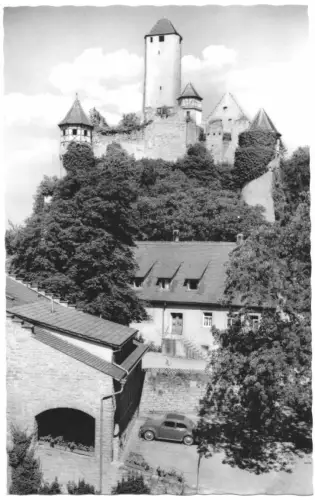 AK, Neckarzimmern, Burg Hornberg am Neckar, um 1960