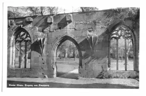 AK, Hirsau, Kloster, Eingang zum Kreuzgang, um 1955