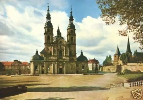 AK, Fulda, Dom und Michaeliskirche, ca. 1968