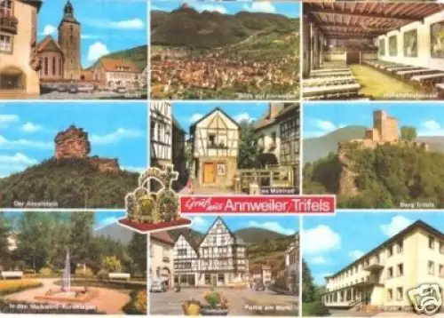 AK, Annweiler Trifels, neun Abb., 1987