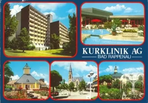 AK, Bad Rappenau, Kurklinik AG, fünf Abb., 1992