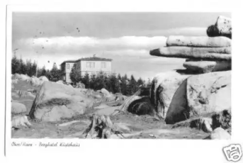 AK, Oker Harz, Berghotel Kästehaus, 1954
