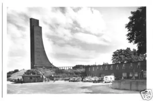 AK, Ostseebad Laboe, Ehrenmal u. Jugendherberge, 1960