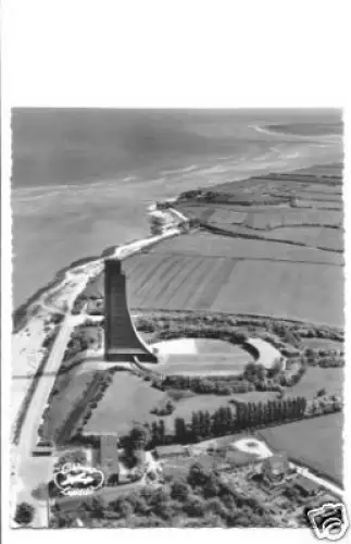 AK, Ostseebad Laboe, Luftbildansicht, ca. 1962