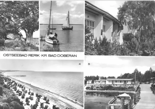 AK, Ostseebad Rerik, Kr. Bad Doberan, fünf Abb., 1983