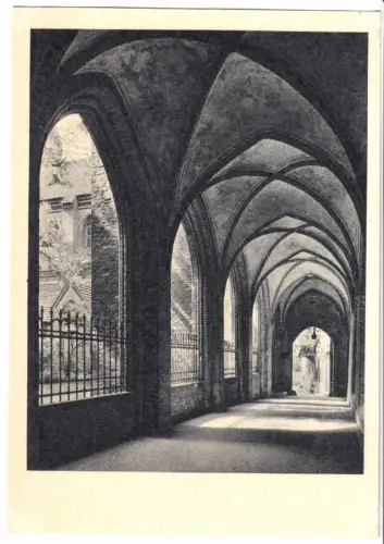 AK, Schwerin Meckl., Kreuzgang am Dom, 1949