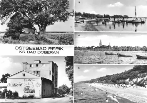 AK, Ostseebad Rerik Kr. Bad Doberan, fünf Abb., 1981