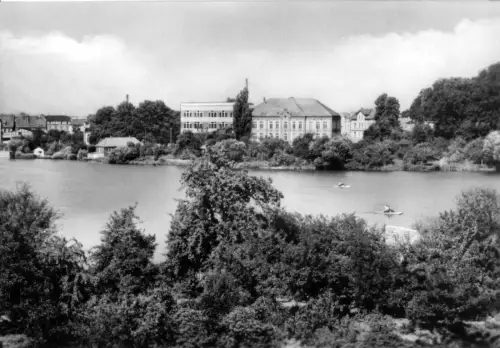 AK, Waren Müritz, Blick zum Tief-Warensee, 1975